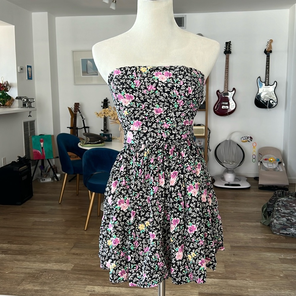 Rouje floral mini dress S